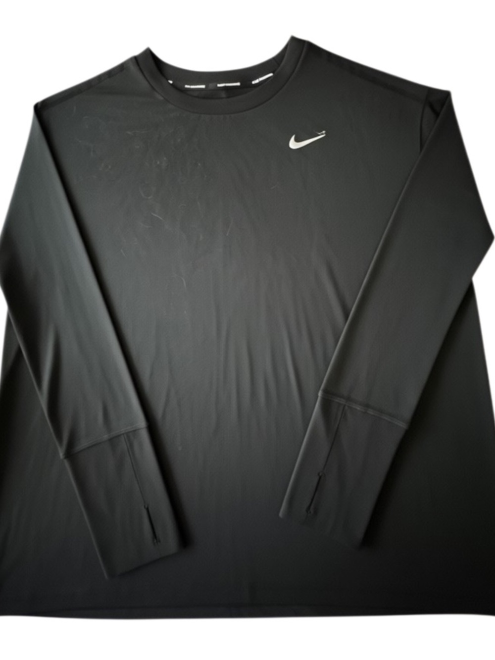 🏃🏼‍♀️Nike Black Long Sleeve Athletic Crew with Swoosh